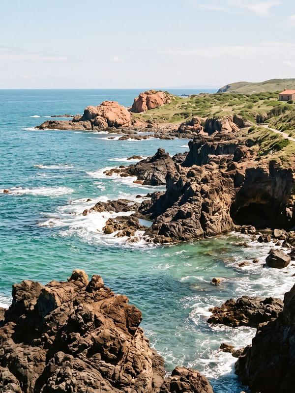 山陰の海岸
